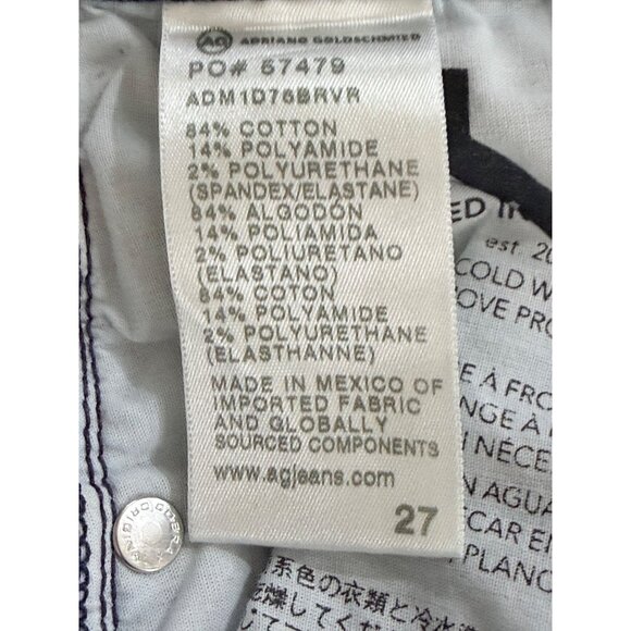 AG Adriano Goldschmied Jeans Womens Size 27 The Angel Bootcut Mid‎ Rise Flare - Picture 6 of 12